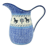 Pitcher, Fancy, Small 30 oz. in "Black Stallion" by Ceramika Artystyczna | AB36-2257X