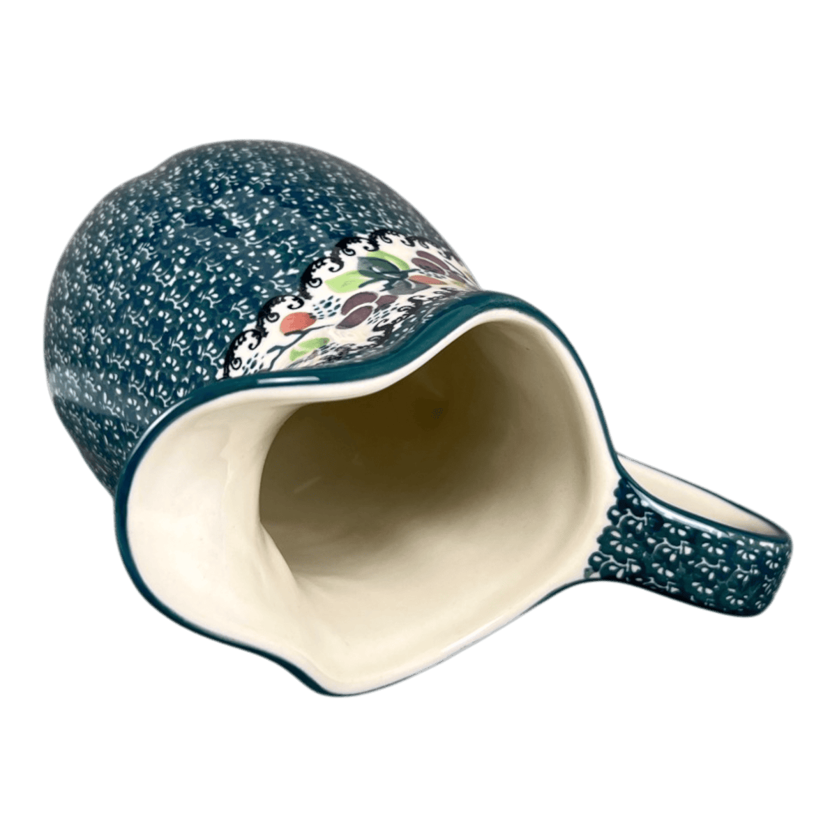 Pitcher, Fancy, Small 30 oz. in "Sugar Plums" by Ceramika Artystyczna | AB36-2838Q