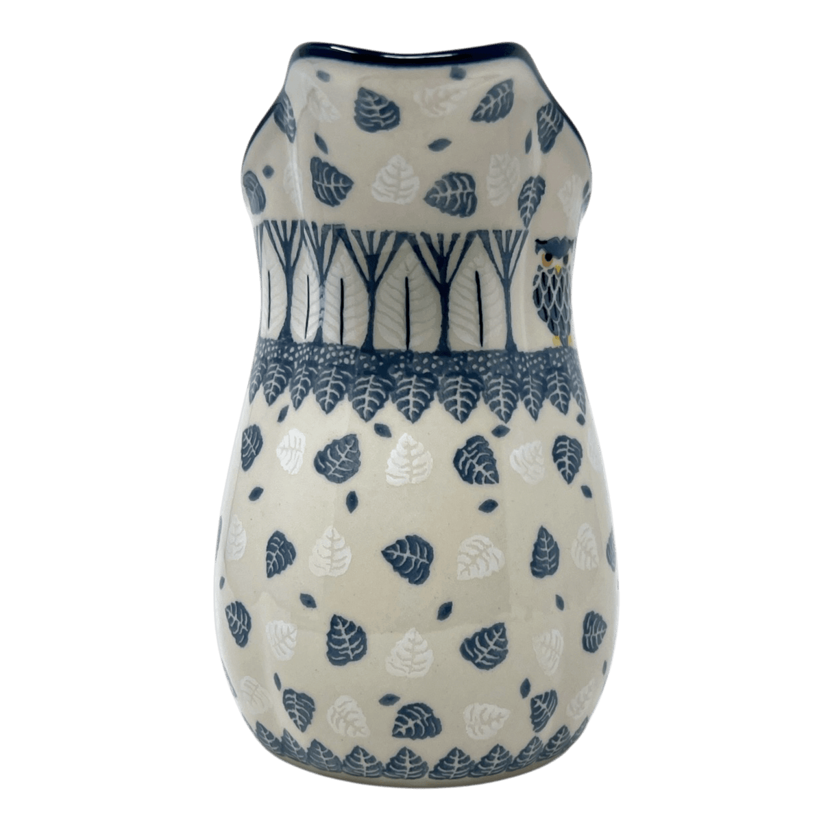 Pitcher, Fancy, Small 30 oz. in "Lone Owl" by Ceramika Artystyczna | AB36-3326X