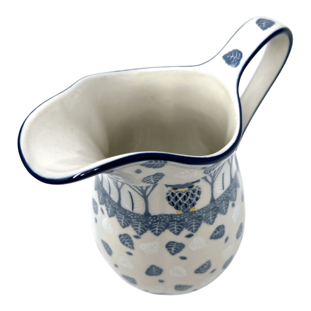 Pitcher, Fancy, Small 30 oz. in "Lone Owl" by Ceramika Artystyczna | AB36-3326X