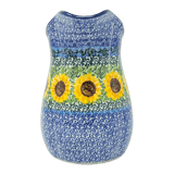Pitcher, Fancy, Small 30 oz. in "Sunflowers" by Ceramika Artystyczna | AB36-U4739