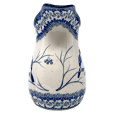 Pitcher, Fancy, Small 30 oz. in "Bullfinch on Blue" by Ceramika Artystyczna | AB36-U4830
