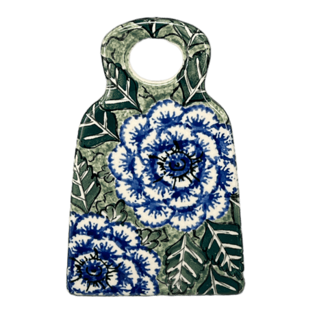 Grater, 6" Small in "Blue Dahlia" by Ceramika Artystyczna | AB46-U1473