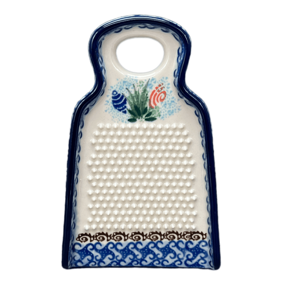 Grater, 6" Small in "Poseidon's Treasure" by Ceramika Artystyczna | AB46-U1899