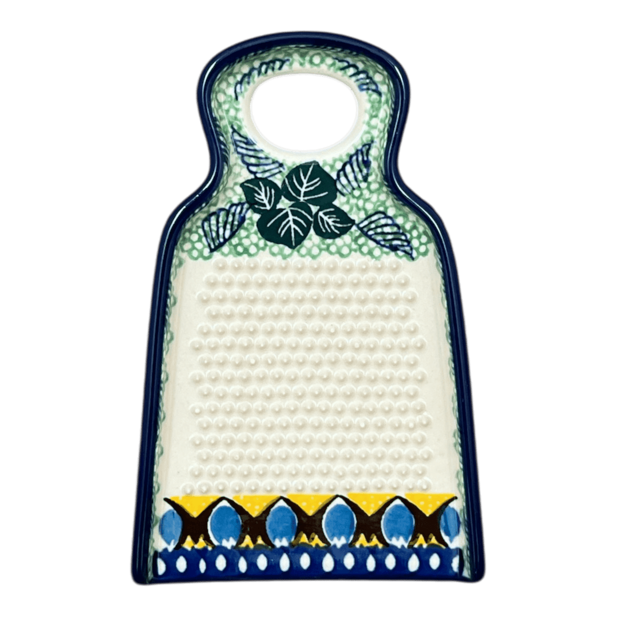 Grater, 6" Small in "Regal Roosters" by Ceramika Artystyczna | AB46-U2617