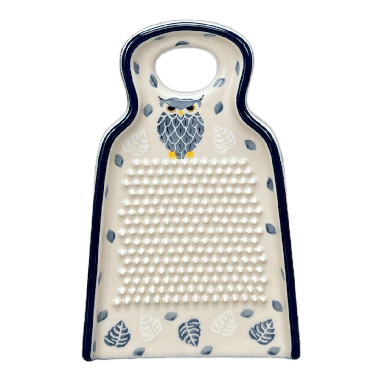 Grater, 6" Small in "Lone Owl" by Ceramika Artystyczna | AB46-U4872