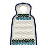 Grater, 6" Small in "Mediterranean Waves" by Ceramika Artystyczna | AB46-U72