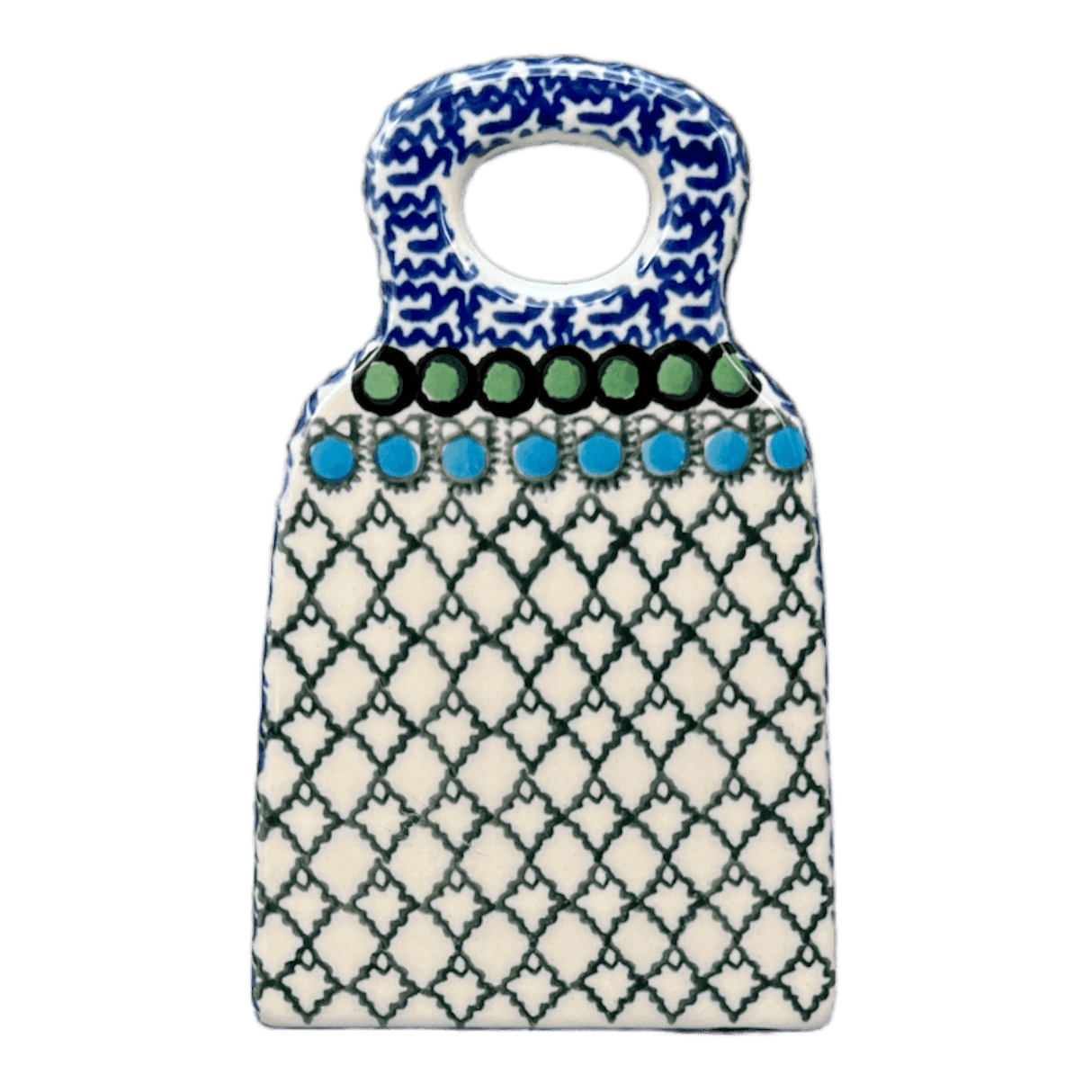 Grater, 6" Small in "Mediterranean Waves" by Ceramika Artystyczna | AB46-U72