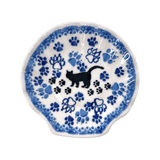 Saucer, Shell, 4" in "Cat Tracks" by Ceramika Artystyczna | AB48-1771