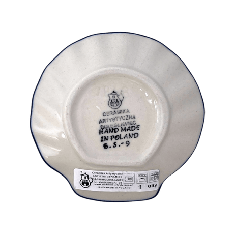 Saucer, Shell, 4" in "Lone Owl" by Ceramika Artystyczna | AB48-3326X