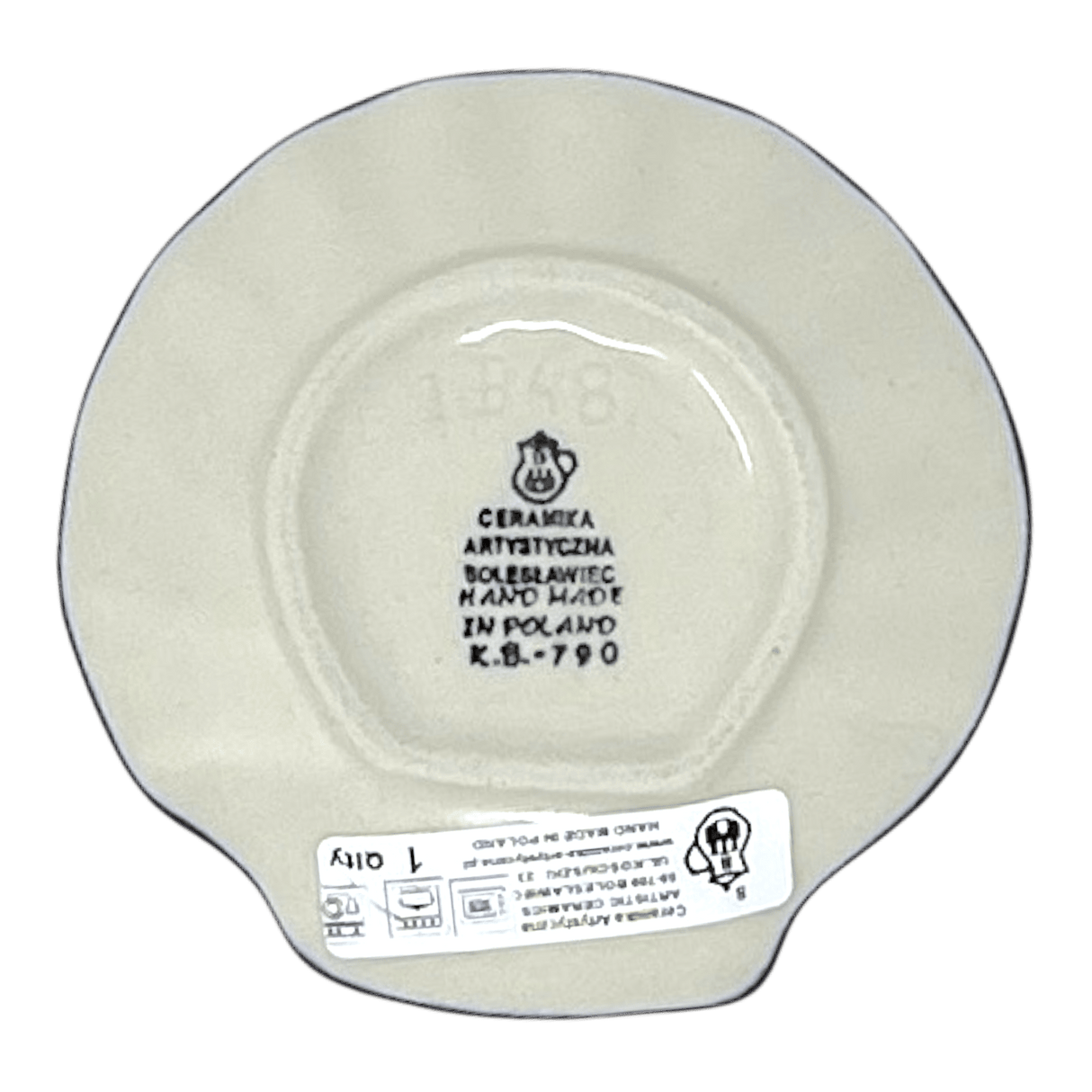 Saucer, Shell, 4" in "Star Shower" by Ceramika Artystyczna | AB48-359X