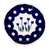 Saucer, Shell, 4" in "Tulip Dot" by Ceramika Artystyczna | AB48-377Z