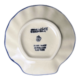 Saucer, Shell, 4" in "Regal Roosters" by Ceramika Artystyczna | AB48-U2617