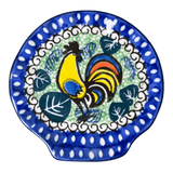 Saucer, Shell, 4" in "Regal Roosters" by Ceramika Artystyczna | AB48-U2617