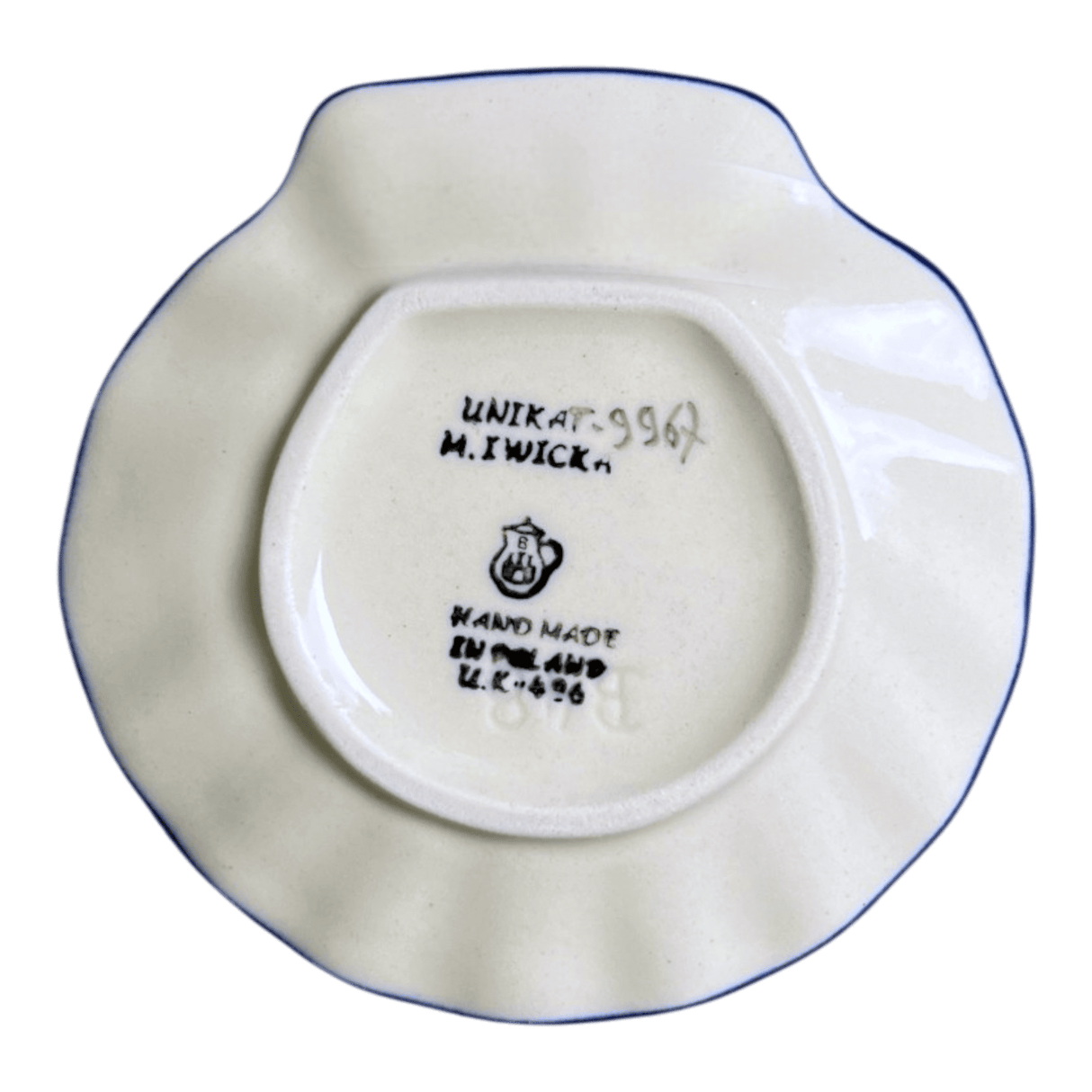 Saucer, Shell, 4" in "Cat & Mouse" by Ceramika Artystyczna | AB48-U9967