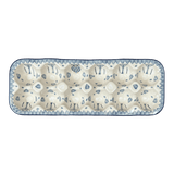 Egg Carton, 13.25" x 5" in "Lone Owl" by Ceramika Artystyczna | AC28-U4872