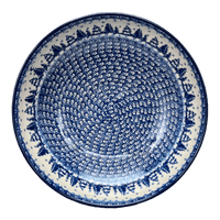 A picture of a Polish Pottery 10.5" Serving Bowl (Winter Skies) | AC36-2826X as shown at PolishPotteryOutlet.com/products/10-5-serving-bowl-winter-skies-ac36-2826x