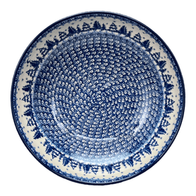 Polish Pottery CA 10.5" Serving Bowl (Winter Skies) | AC36-2826X Additional Image at PolishPotteryOutlet.com