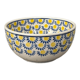 Bowl, Round, Deep, 6.25" in "Sunny Circle" by Ceramika Artystyczna | AC37-0215