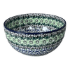 Polish Pottery Deep 6.25" Bowl (Ring of Green) | AC37-1479X at PolishPotteryOutlet.com