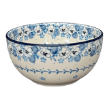 Bowl, Round, Deep, 6.25" in "Pansy Blues" by Ceramika Artystyczna | AC37-2346X