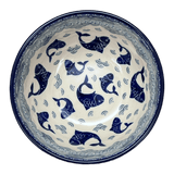 Bowl, Round, Deep, 6.25" in "Koi Pond" by Ceramika Artystyczna | AC37-2372X