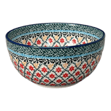 Bowl, Round, Deep, 6.25" in "Garden Trellis" by Ceramika Artystyczna | AC37-U2123