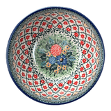 Bowl, Round, Deep, 6.25" in "Garden Trellis" by Ceramika Artystyczna | AC37-U2123