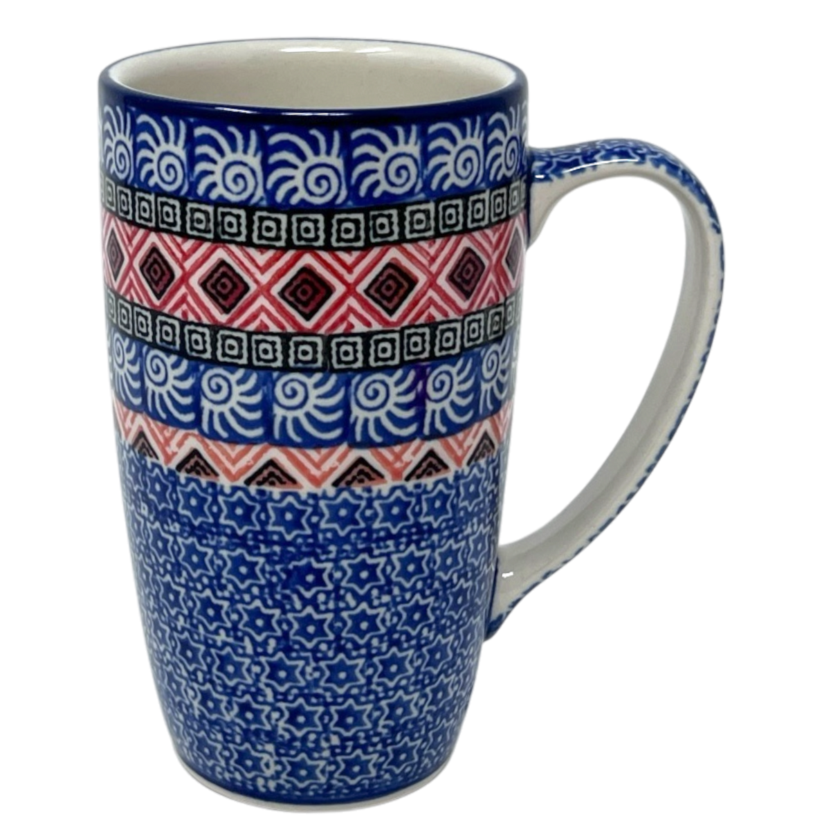Tall Mug, 14 oz in "Santa Fe Sky" by Ceramika Artystyczna | AC52-1350X