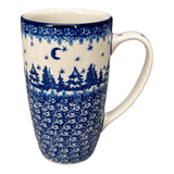 Tall Mug, 14 oz in "Winter Skies" by Ceramika Artystyczna | AC52-2826X