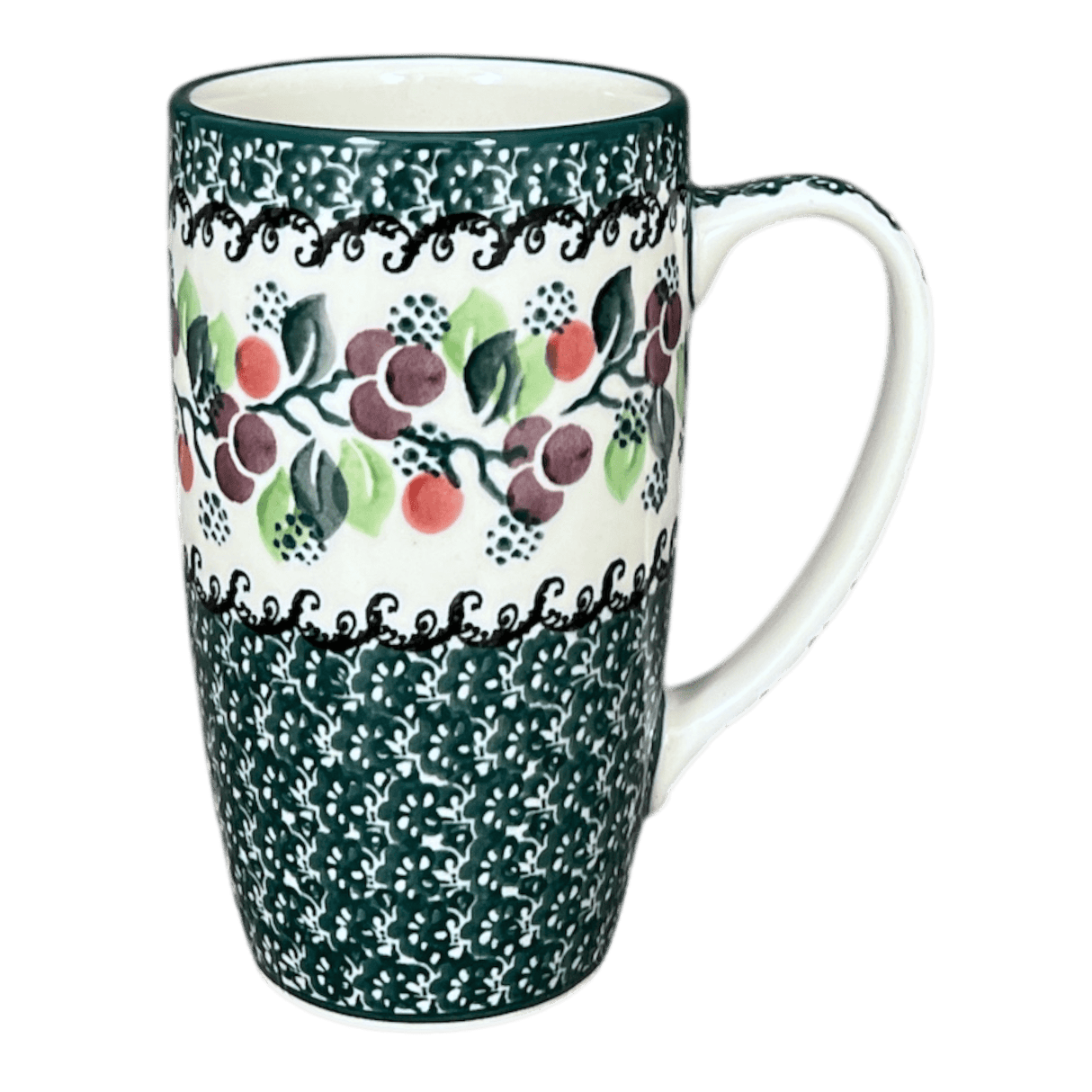 Mug, 14 oz in "Sugar Plums" by Ceramika Artystyczna | AC52-2838Q