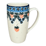 Mug, 14 oz in "Strawberry Patch" by Ceramika Artystyczna | AC52-721X