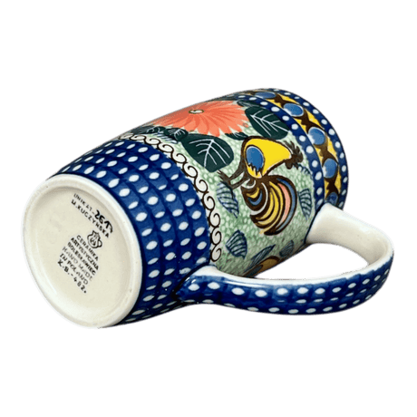 Mug, 14 oz in "Regal Roosters" by Ceramika Artystyczna | AC52-U2617