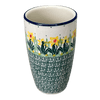 Polish Pottery CA 14 oz. Tumbler (Daffodils in Bloom) | AC53-2122X at PolishPotteryOutlet.com