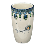 Tumbler, 14 oz in "Peacock Plume" by Ceramika Artystyczna | AC53-2218X