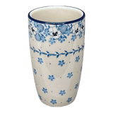 Tumbler, 14 oz in "Pansy Blues" by Ceramika Artystyczna | AC53-2346X