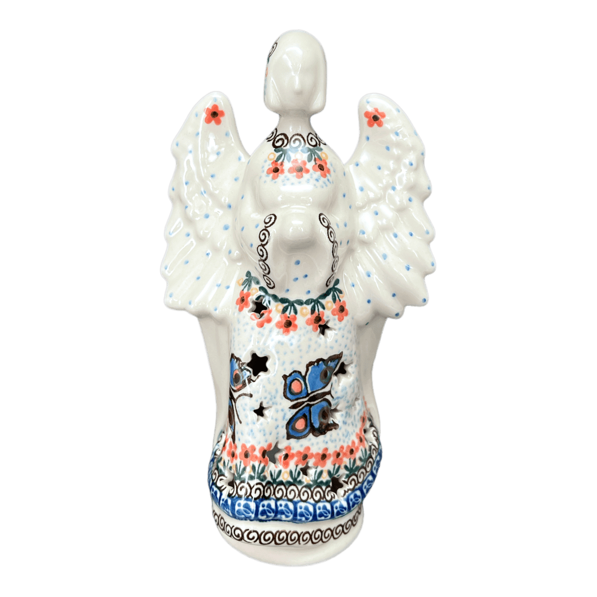 Luminary, Tall Angel, 9" in "Butterfly Parade" by Ceramika Artystyczna | AC68-U1493