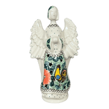 Luminary, Tall Angel, 9" in "Regal Roosters" by Ceramika Artystyczna | AC68-U2617