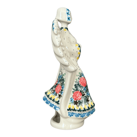 Luminary, Tall Angel, 9" in "Hummingbird Bouquet" by Ceramika Artystyczna | AC68-U3357