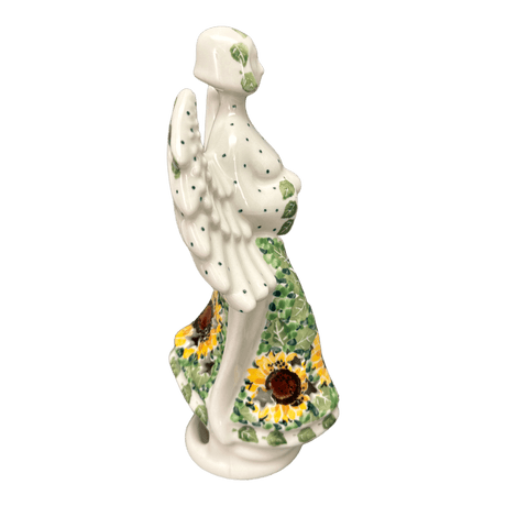 Luminary, Tall Angel, 9" in "Sunflower Field" by Ceramika Artystyczna | AC68-U4737