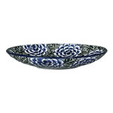 Dish, Oval, 10.25" in "Blue Dahlia" by Ceramika Artystyczna | AC93-U1473