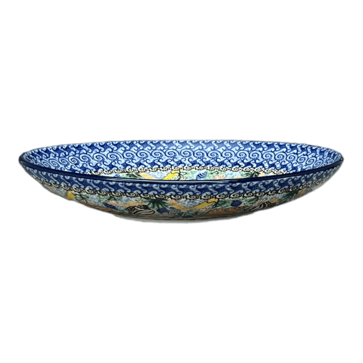 Dish, Oval, 10.25" in "Poseidon's Treasure" by Ceramika Artystyczna | AC93-U1899