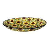 Dish, Oval, 10.25" in "Sunflower Field" by Ceramika Artystyczna | AC93-U4737