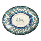 Dish, Oval, 10.25" in "Mediterranean Waves" by Ceramika Artystyczna | AC93-U72