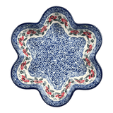 Baker, Flower-Shaped, 9.25" in "Rosie's Garden" by Ceramika Artystyczna | AD20-1490X