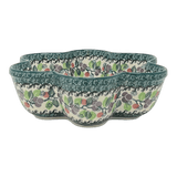 Baker, Flower-Shaped, 9.25" in "Sugar Plums" by Ceramika Artystyczna | AD20-2838Q
