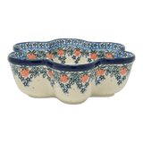 Baker, Flower-Shaped, 9.25" in "Strawberry Patch" by Ceramika Artystyczna | AD20-721X