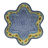 Baker, Flower-Shaped, 9.25" in "Sunflowers" by Ceramika Artystyczna | AD20-U4739