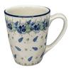 Polish Pottery CA 22 oz. Extra-Large Mug (Hyacinth in the Wind) | AD60-2037X at PolishPotteryOutlet.com