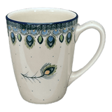 Mug, 22 oz in "Peacock Plume" by Ceramika Artystyczna | AD60-2218X